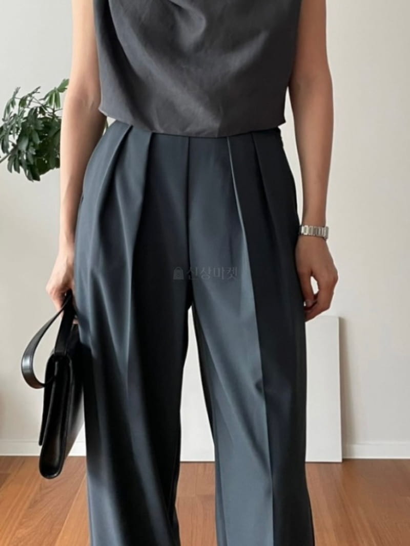 Hautte - Korean Women Fashion - #momslook - Port Wide Pants - 6