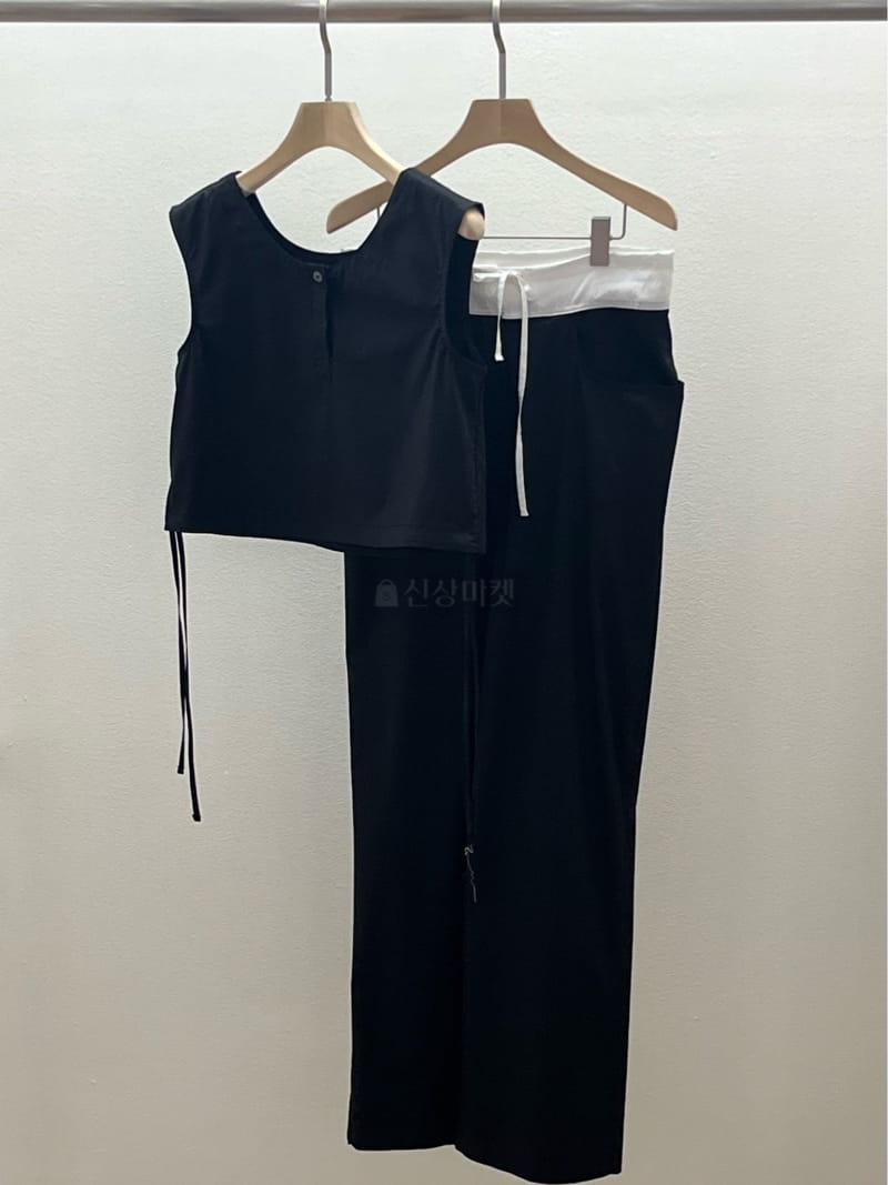 Hautte - Korean Women Fashion - #momslook - Add Top Bottom Set