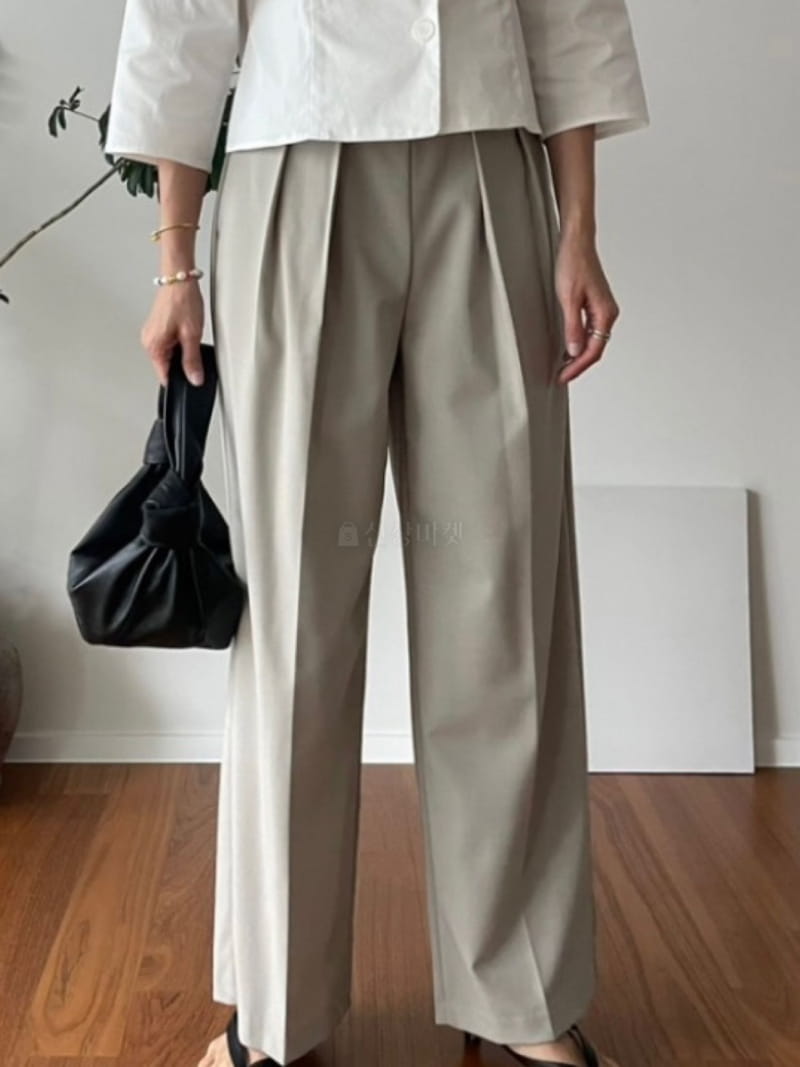 Hautte - Korean Women Fashion - #womensfashion - Port Wide Pants - 9