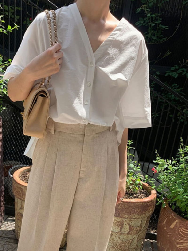 Hautte - Korean Women Fashion - #momslook - Clu Blouse - 4