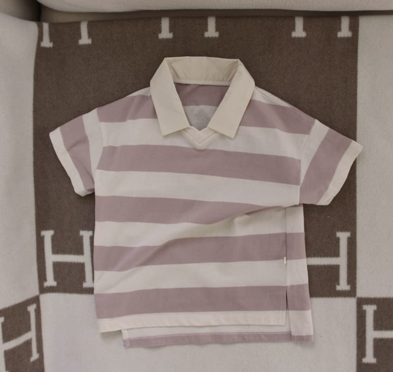 Here I Am - Korean Children Fashion - #childofig - Willy Collar Long Tee - 4