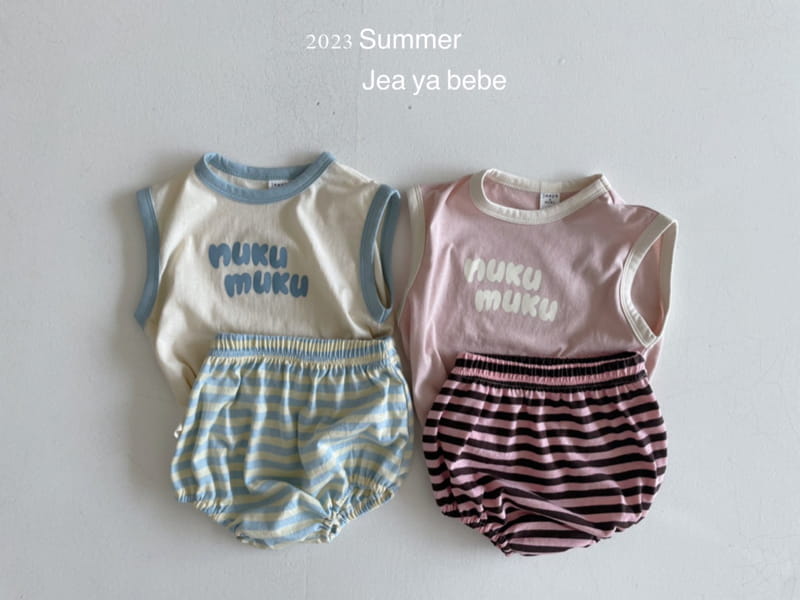 Jeaya & Mymi - Korean Baby Fashion - #babyclothing - Bebe Pastel Top Bottom Set - 5