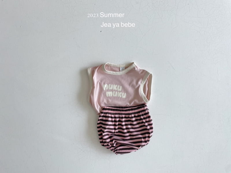 Jeaya & Mymi - Korean Baby Fashion - #babyoninstagram - Bebe Pastel Top Bottom Set - 10