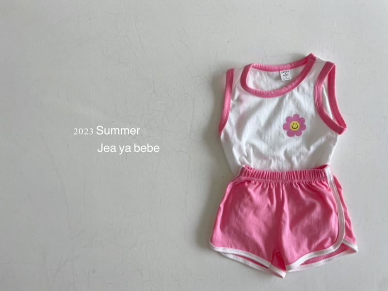 Jeaya & Mymi - Korean Children Fashion - #toddlerclothing - Picnic Top Bottom Set - 3