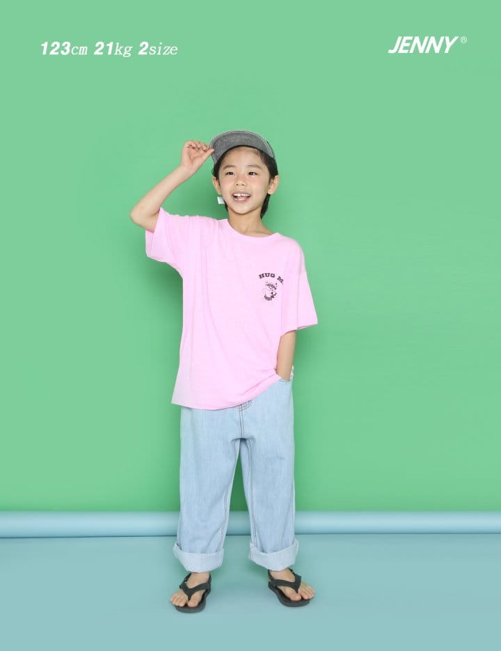 Jenny Basic - Korean Children Fashion - #Kfashion4kids - Hug Neon Tee