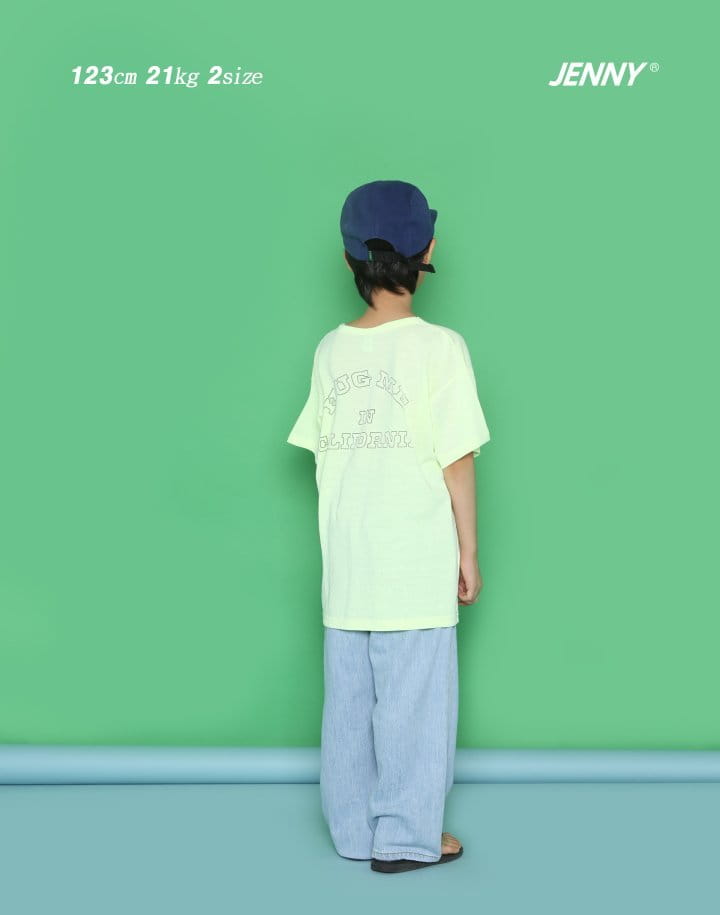 Jenny Basic - Korean Children Fashion - #magicofchildhood - Hug Neon Tee - 4