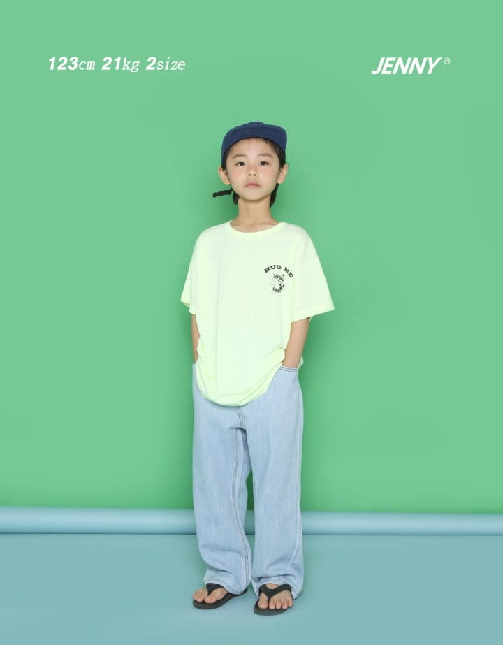 Jenny Basic - Korean Children Fashion - #prettylittlegirls - Hug Neon Tee - 5