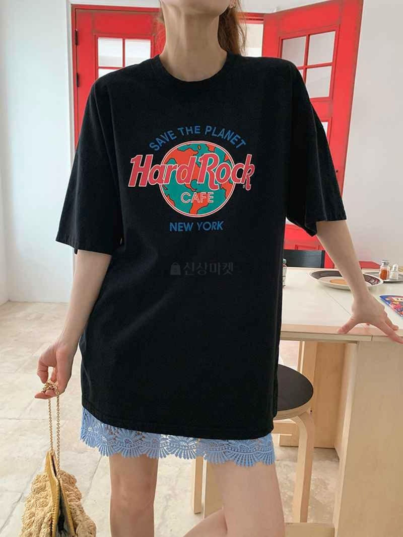 Jkichi - Korean Women Fashion - #momslook - Hard Rock Tee - 12