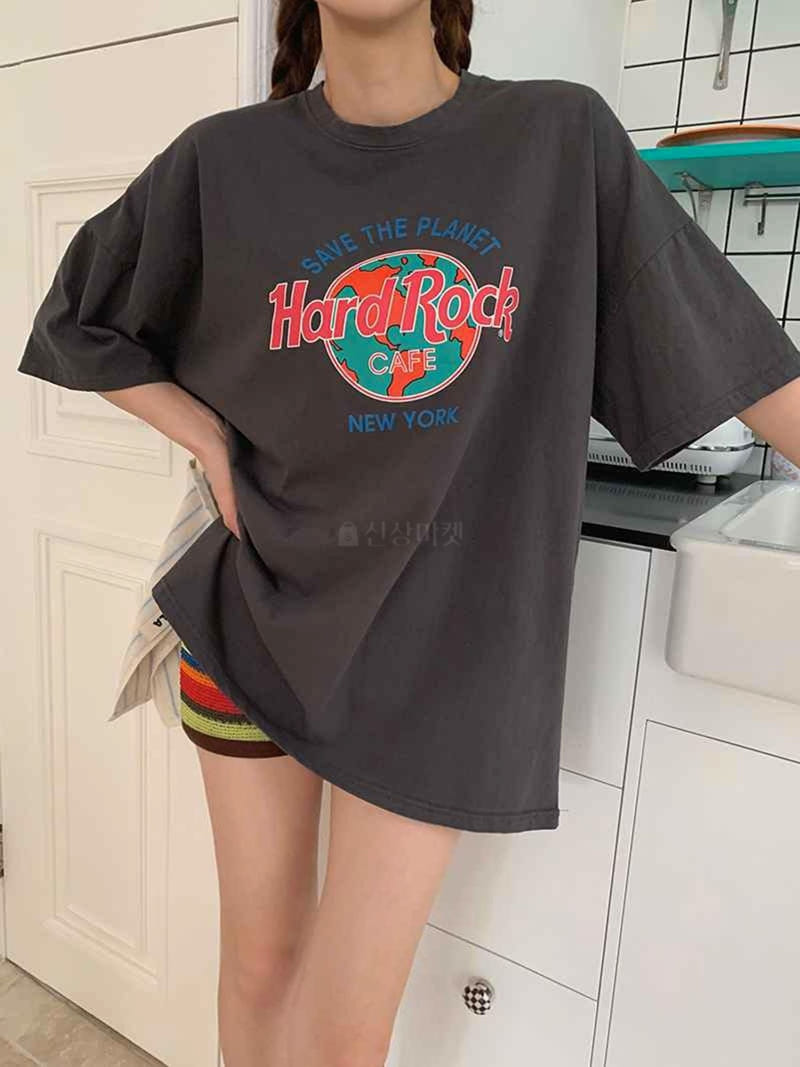 Jkichi - Korean Women Fashion - #momslook - Hard Rock Tee - 6