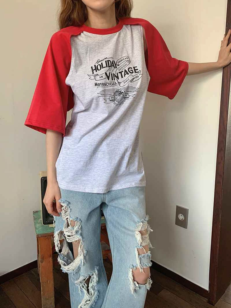 Jkichi - Korean Women Fashion - #momslook - Push Tee - 7