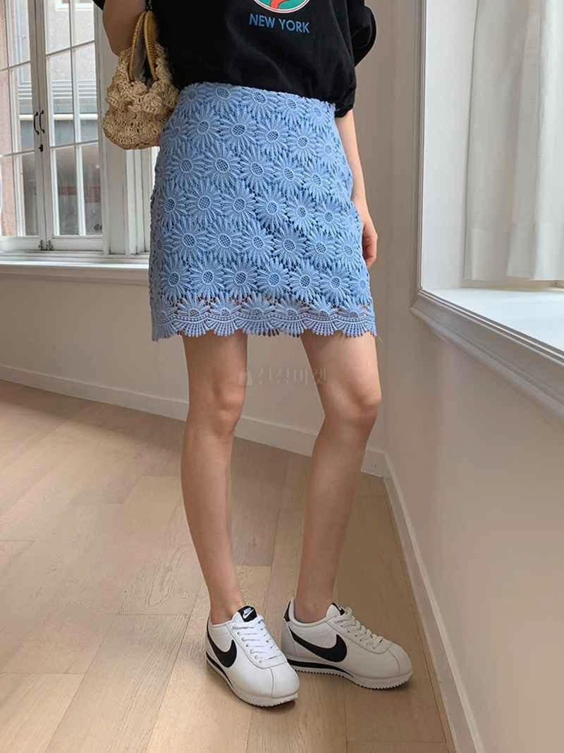 Jkichi - Korean Women Fashion - #womensfashion - Sun Flower Skirt