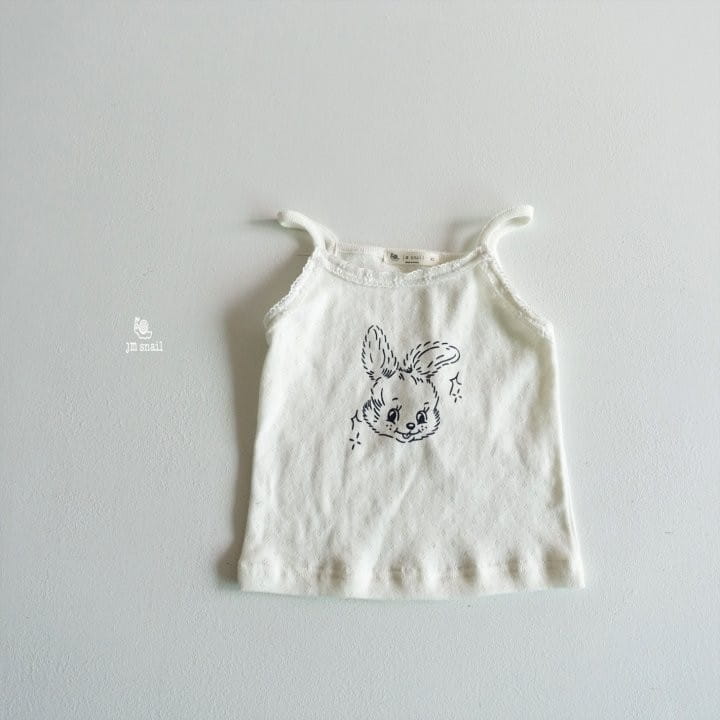 Jm Snail - Korean Children Fashion - #designkidswear - Rabbit Sleeveless - 6