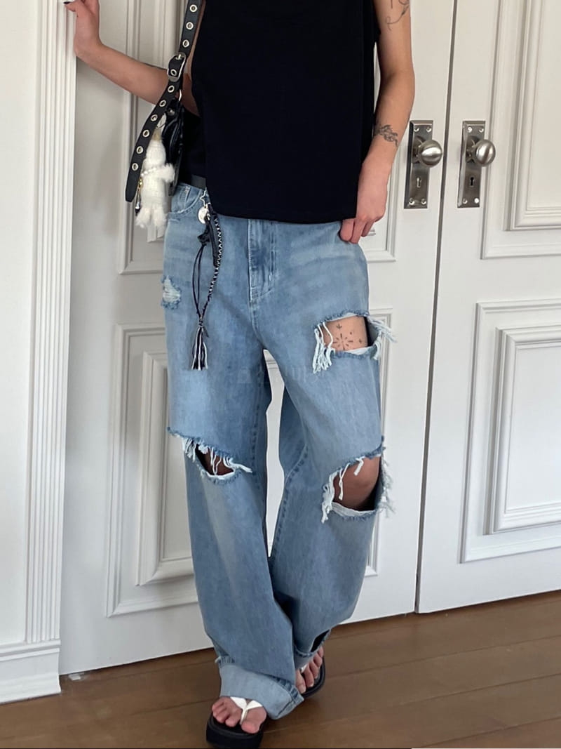 Kare - Korean Women Fashion - #momslook - Summer Jeans - 9