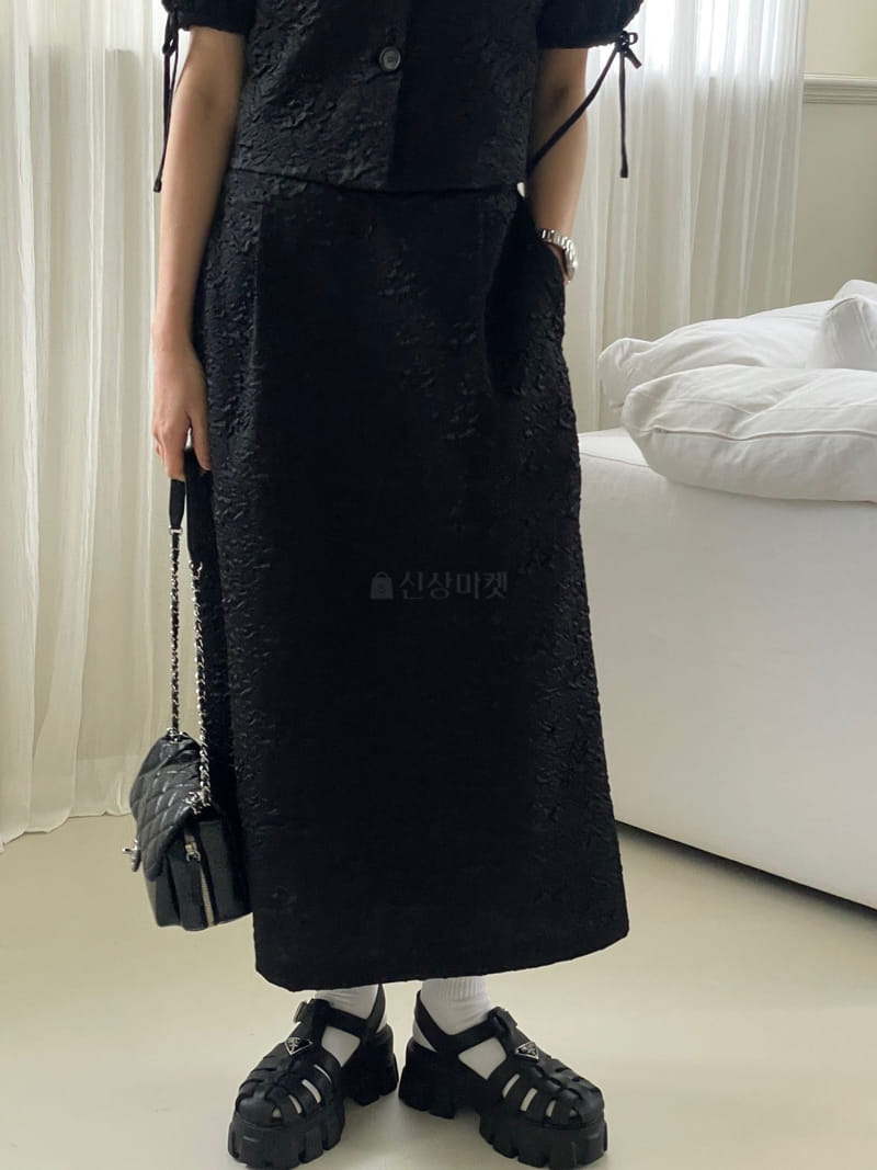 Kare - Korean Women Fashion - #womensfashion - Jacquard Skirt - 10