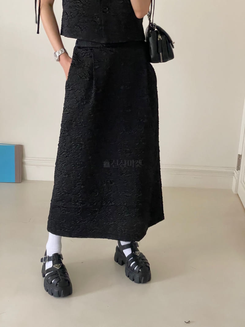 Kare - Korean Women Fashion - #womensfashion - Jacquard Skirt - 12