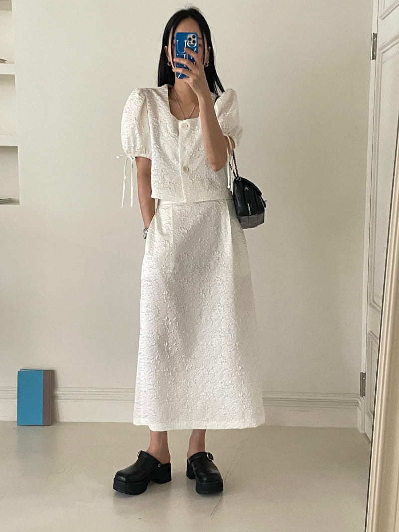 Kare - Korean Women Fashion - #womensfashion - Jacquard Skirt - 6