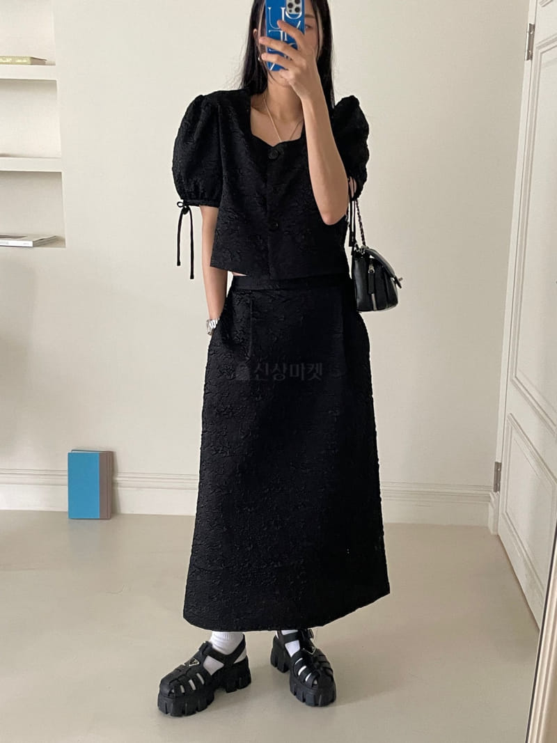 Kare - Korean Women Fashion - #womensfashion - Jacquard Skirt - 8