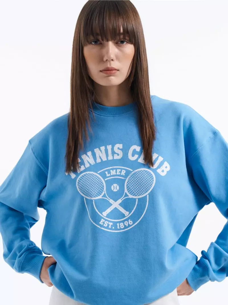 Lamerei - Korean Women Fashion - #momslook - Lmer Tennis Sweatshirt