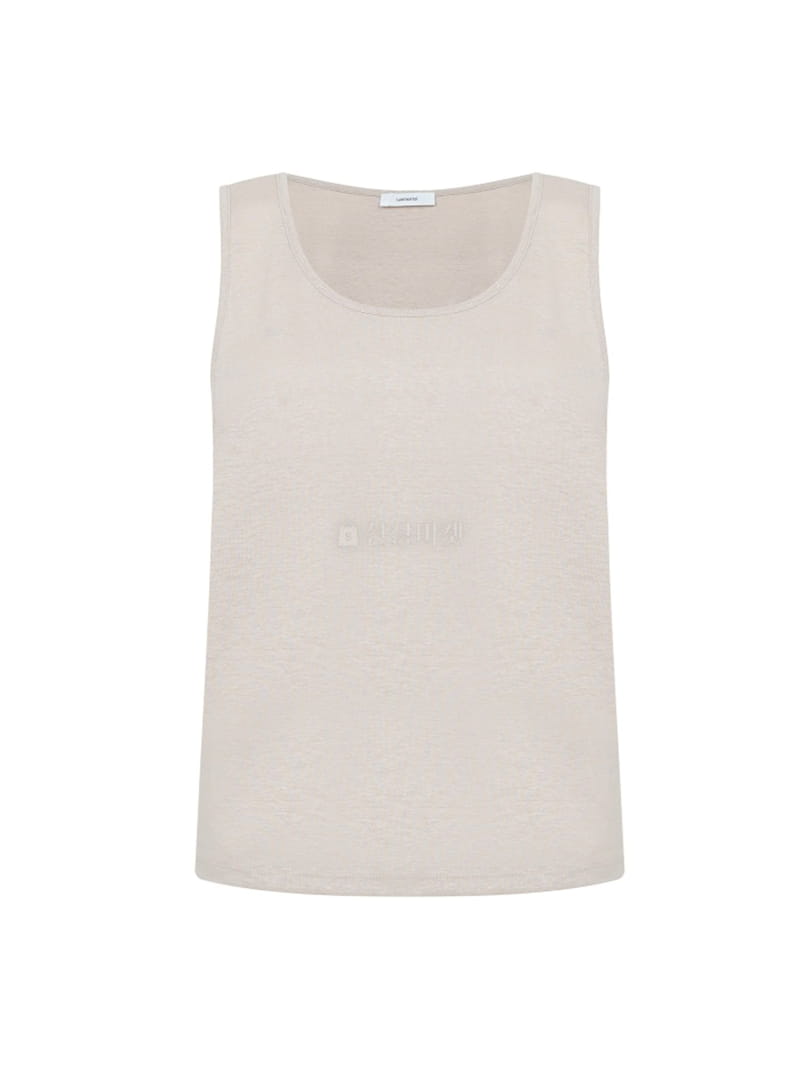 Lamerei - Korean Women Fashion - #momslook - U Neck Linen Sleeveless - 4