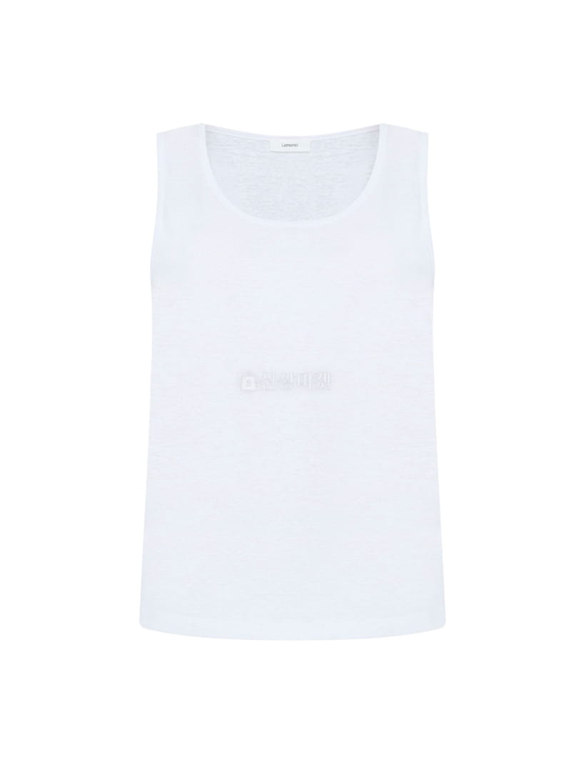 Lamerei - Korean Women Fashion - #womensfashion - U Neck Linen Sleeveless - 6