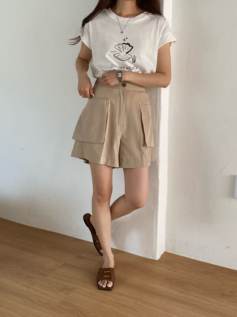 Lewin - Korean Women Fashion - #momslook - Cargo Shorts - 3