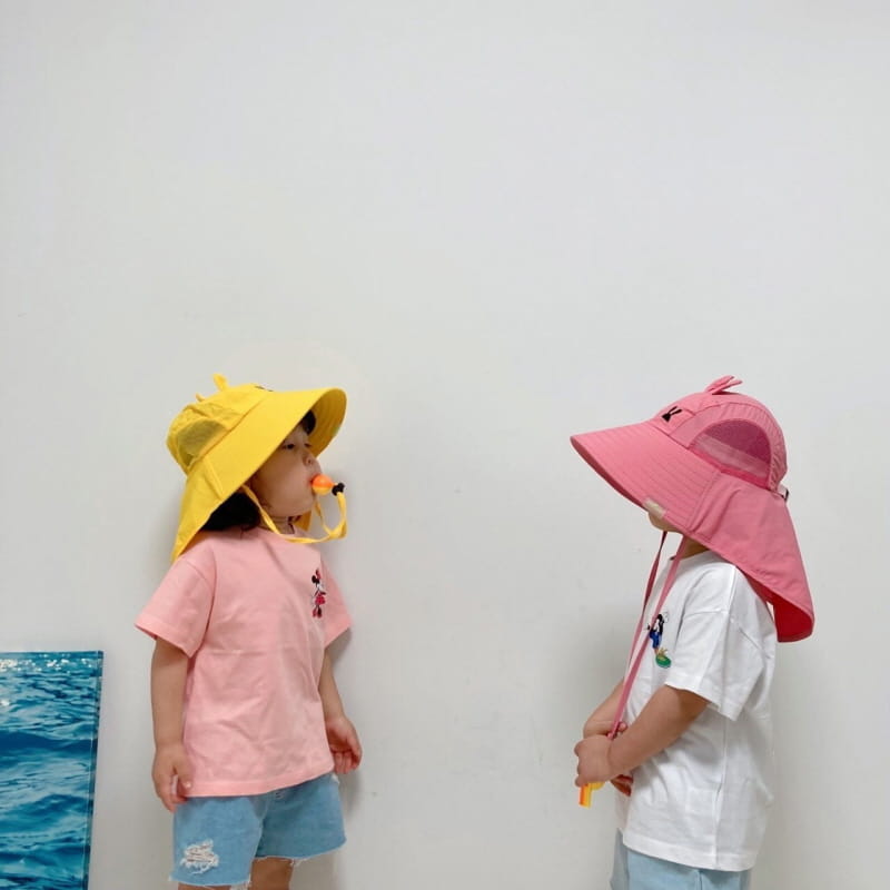 Little Rabbit - Korean Children Fashion - #Kfashion4kids - Wide Flap Cap - 2