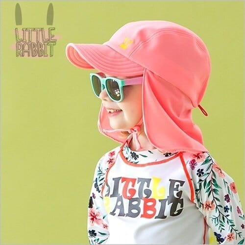 Little Rabbit - Korean Children Fashion - #littlefashionista - Aqua Hat - 2