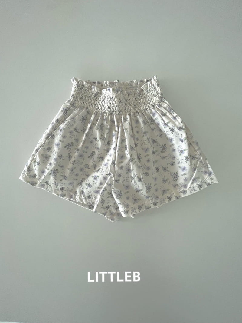 Littleb - Korean Children Fashion - #Kfashion4kids - Smocked Shorts - 9