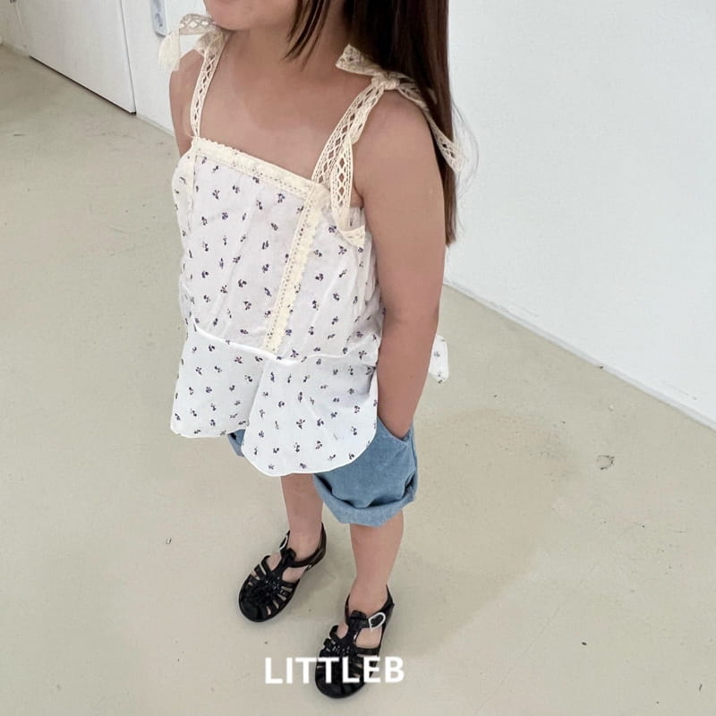 Littleb - Korean Children Fashion - #childofig - Lace Top Sleeveless - 11