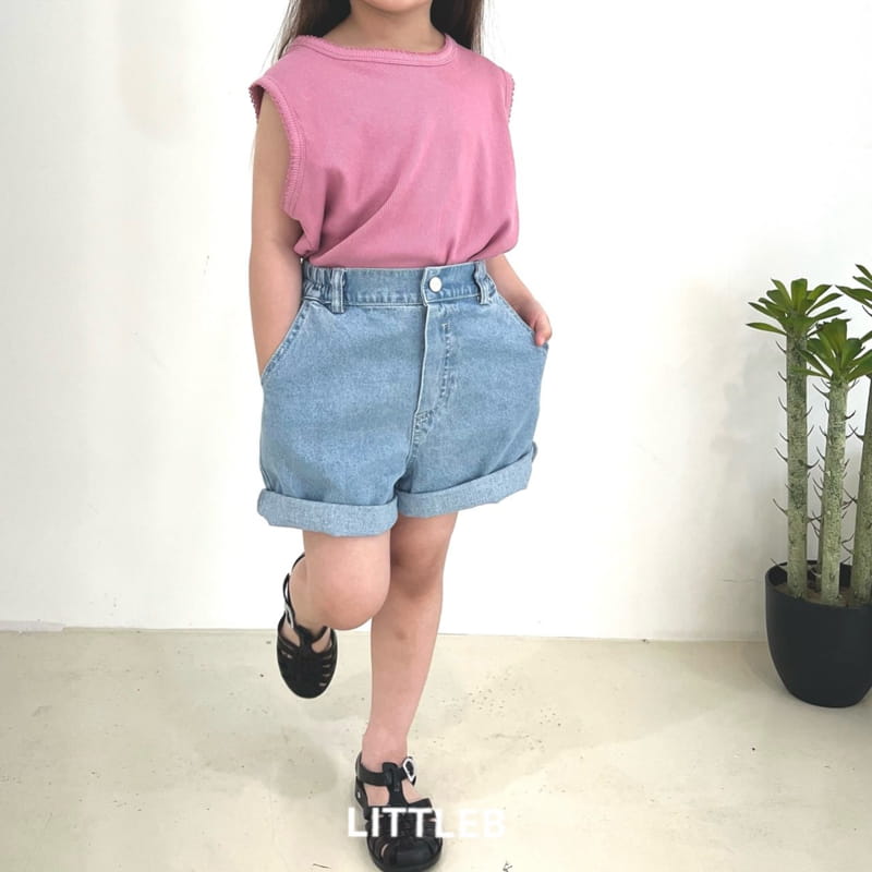 Littleb - Korean Children Fashion - #childofig - Pin Rib Sleeveless - 9