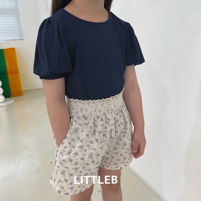 Littleb - Korean Children Fashion - #childrensboutique - Smocked Shorts - 2