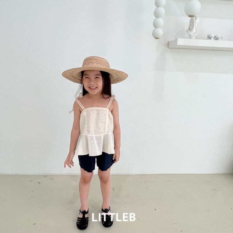 Littleb - Korean Children Fashion - #fashionkids - Lace Top Sleeveless