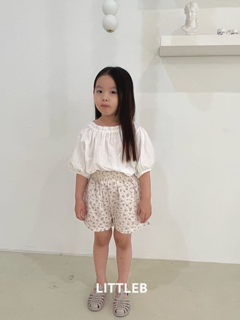 Littleb - Korean Children Fashion - #fashionkids - Smocked Shorts - 5