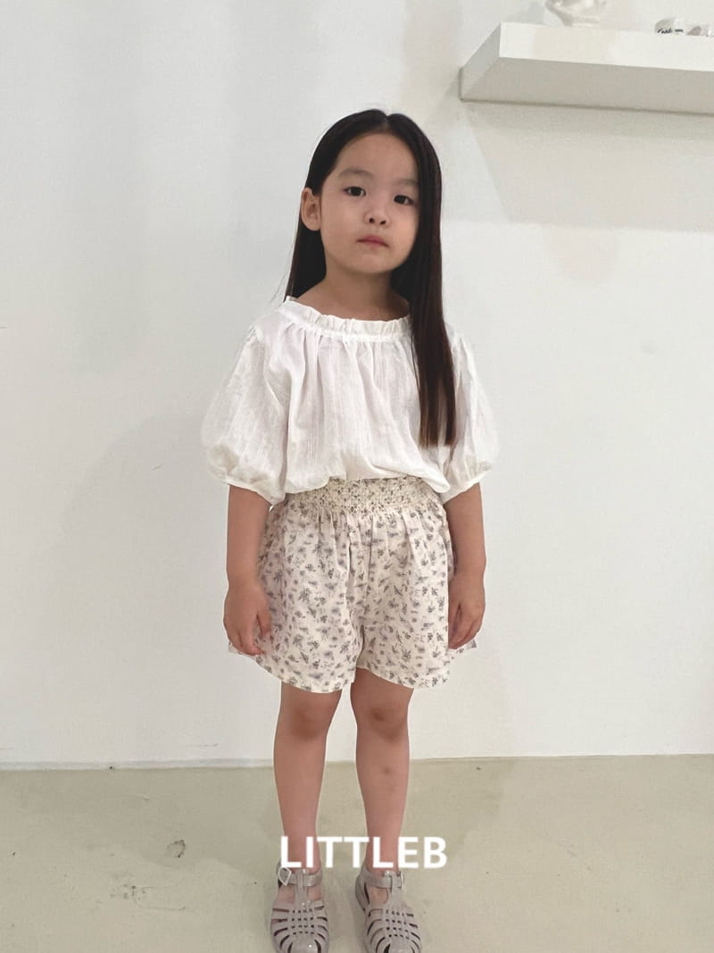 Littleb - Korean Children Fashion - #kidsshorts - Smocked Shorts - 6