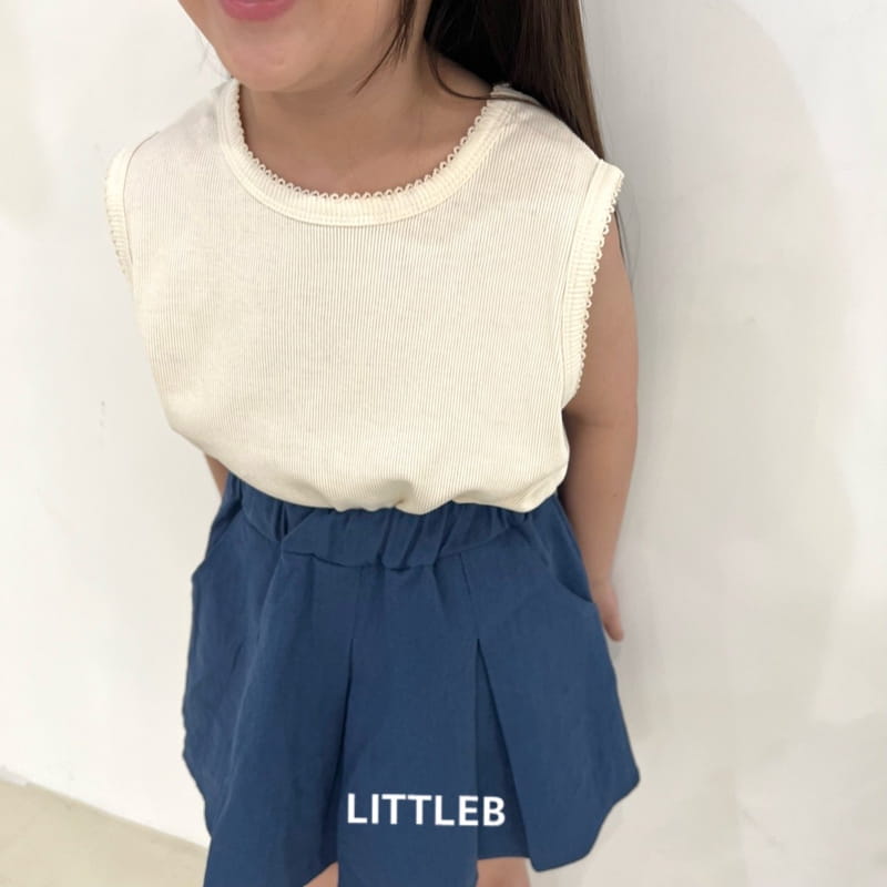 Littleb - Korean Children Fashion - #kidsstore - Pin Rib Sleeveless