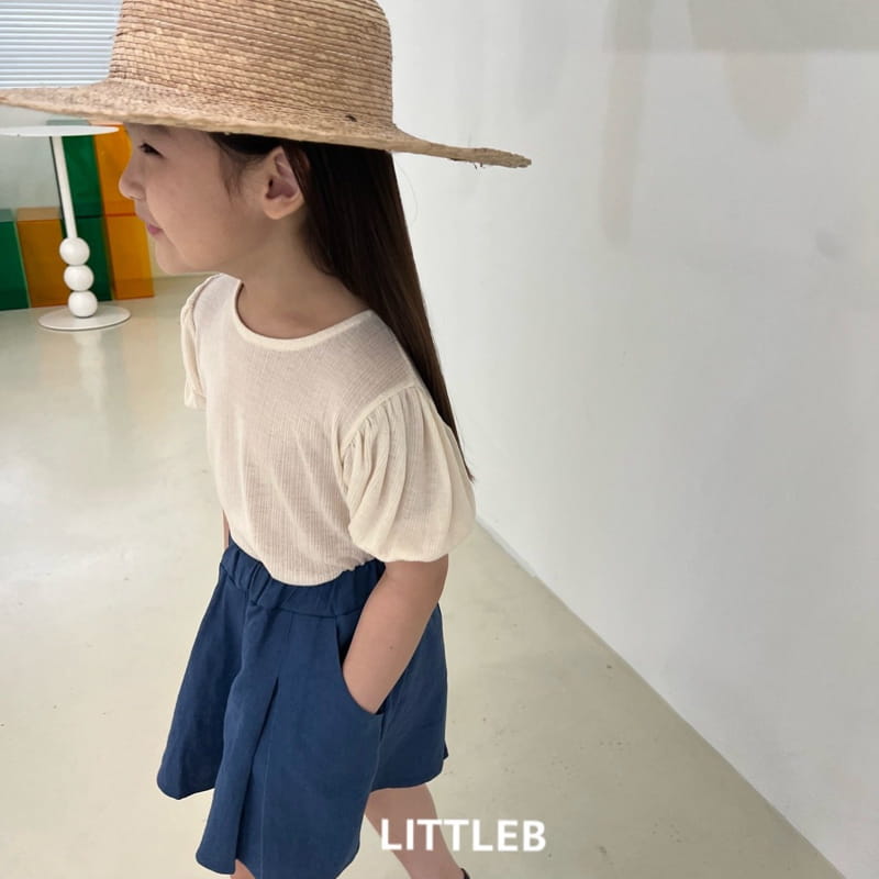 Littleb - Korean Children Fashion - #kidzfashiontrend - Sleeves Lace Tee - 3