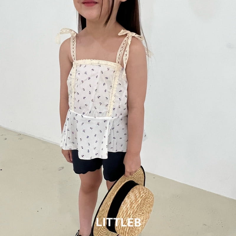 Littleb - Korean Children Fashion - #littlefashionista - Lace Top Sleeveless - 6