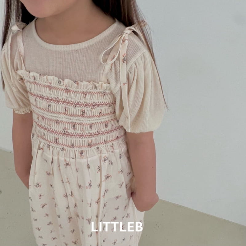 Littleb - Korean Children Fashion - #magicofchildhood - Smocked One-piece - 2