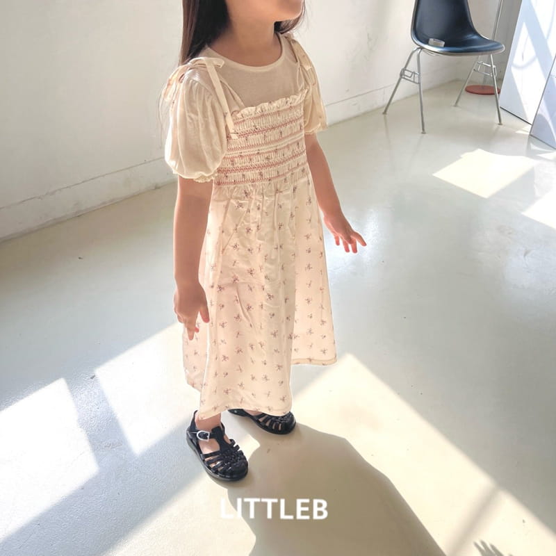 Littleb - Korean Children Fashion - #minifashionista - Smocked One-piece - 3