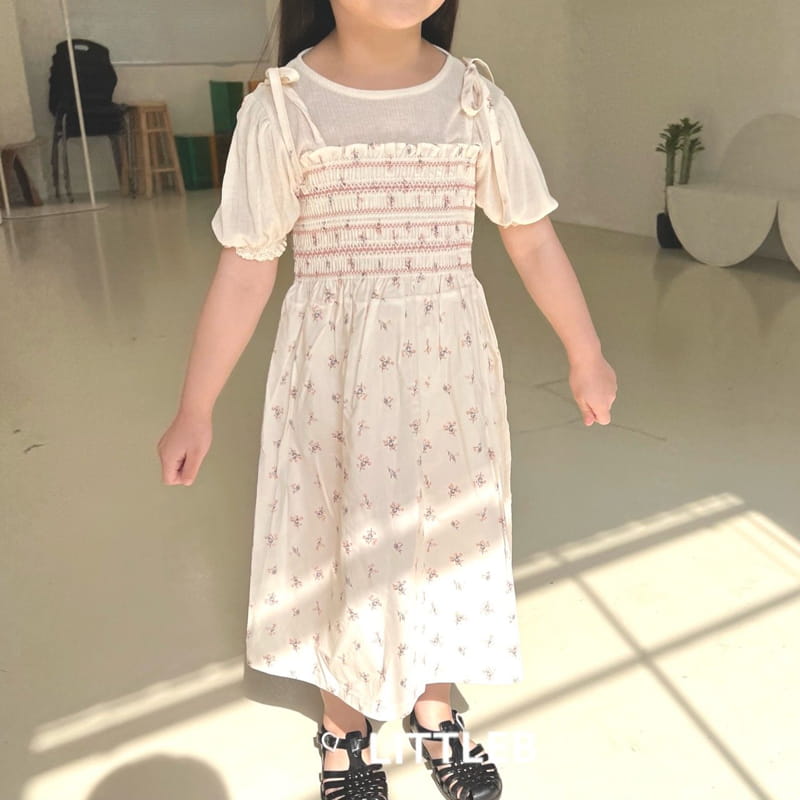 Littleb - Korean Children Fashion - #minifashionista - Smocked One-piece - 4