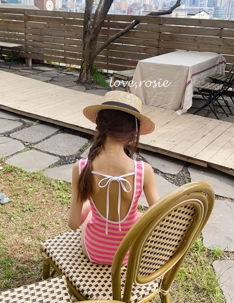 Love Rosie - Korean Children Fashion - #kidsshorts - Unique Stripes Swimwear - 3