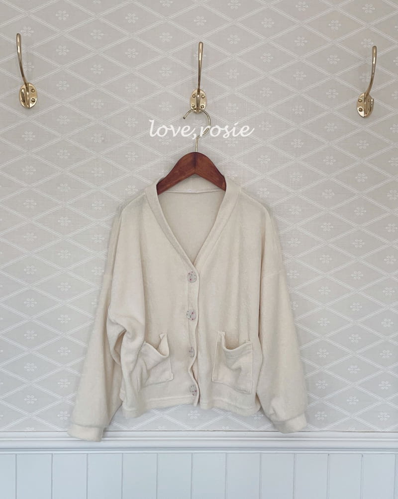 Love Rosie - Korean Children Fashion - #kidsshorts - Mom Towel Cardigan - 2