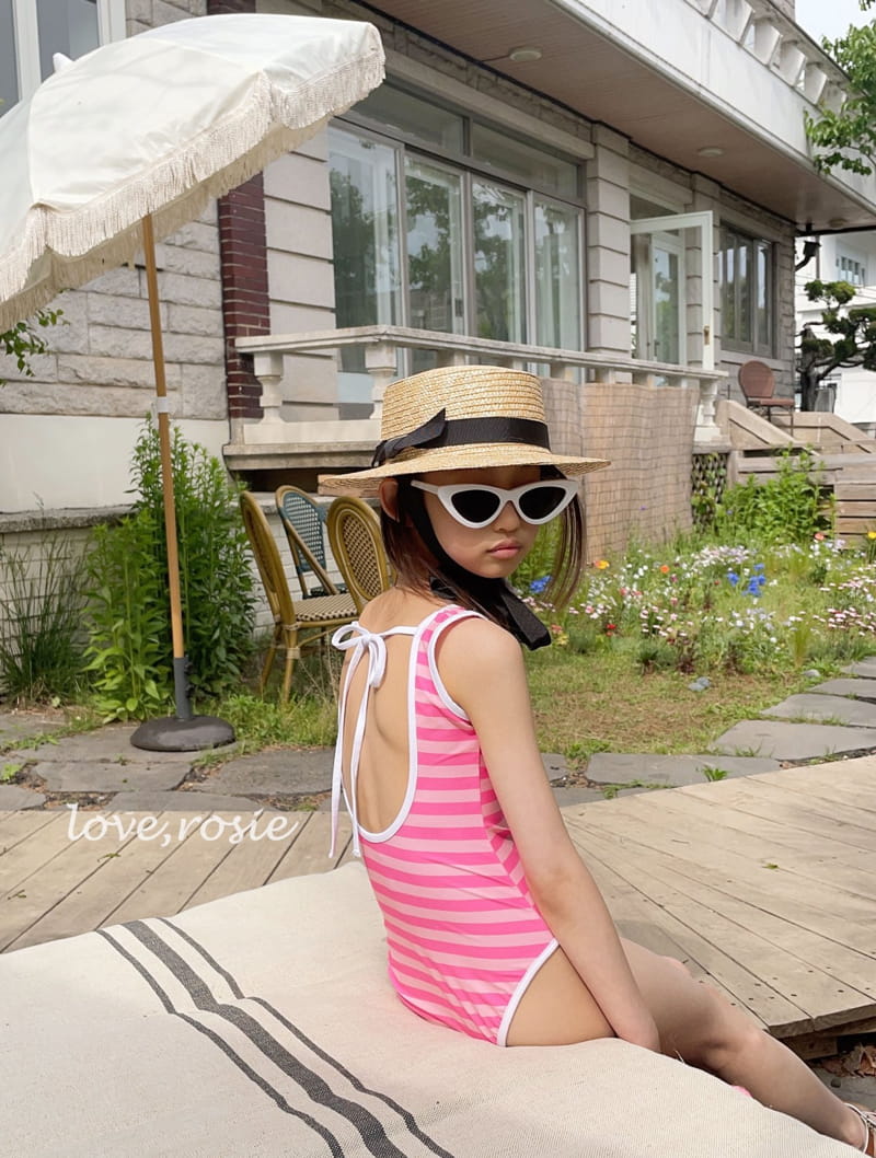 Love Rosie - Korean Children Fashion - #littlefashionista - Unique Stripes Swimwear - 7