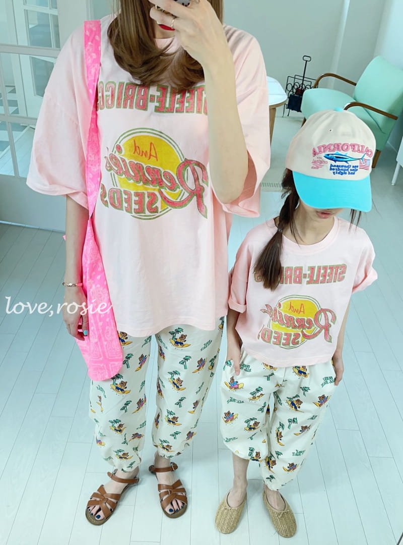 Love Rosie - Korean Children Fashion - #magicofchildhood - Mom Vintage Tee - 4