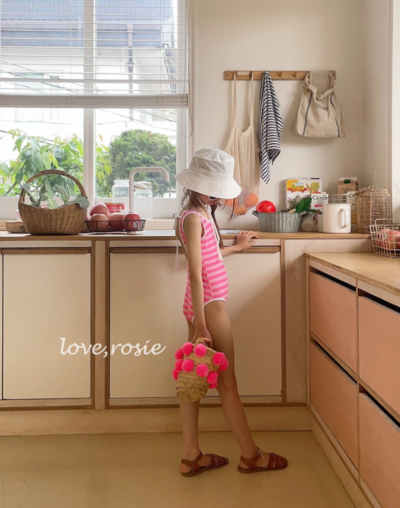 Love Rosie - Korean Children Fashion - #todddlerfashion - Unique Stripes Swimwear - 11