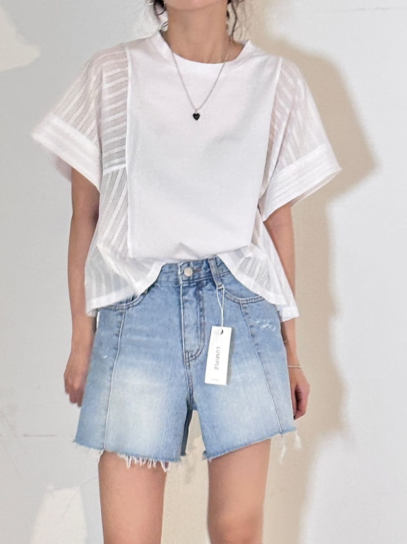 Lumiple - Korean Women Fashion - #momslook - Classic Tee - 2