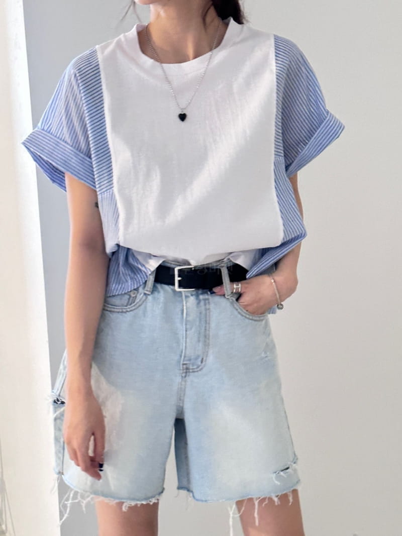 Lumiple - Korean Women Fashion - #womensfashion - Classic Tee