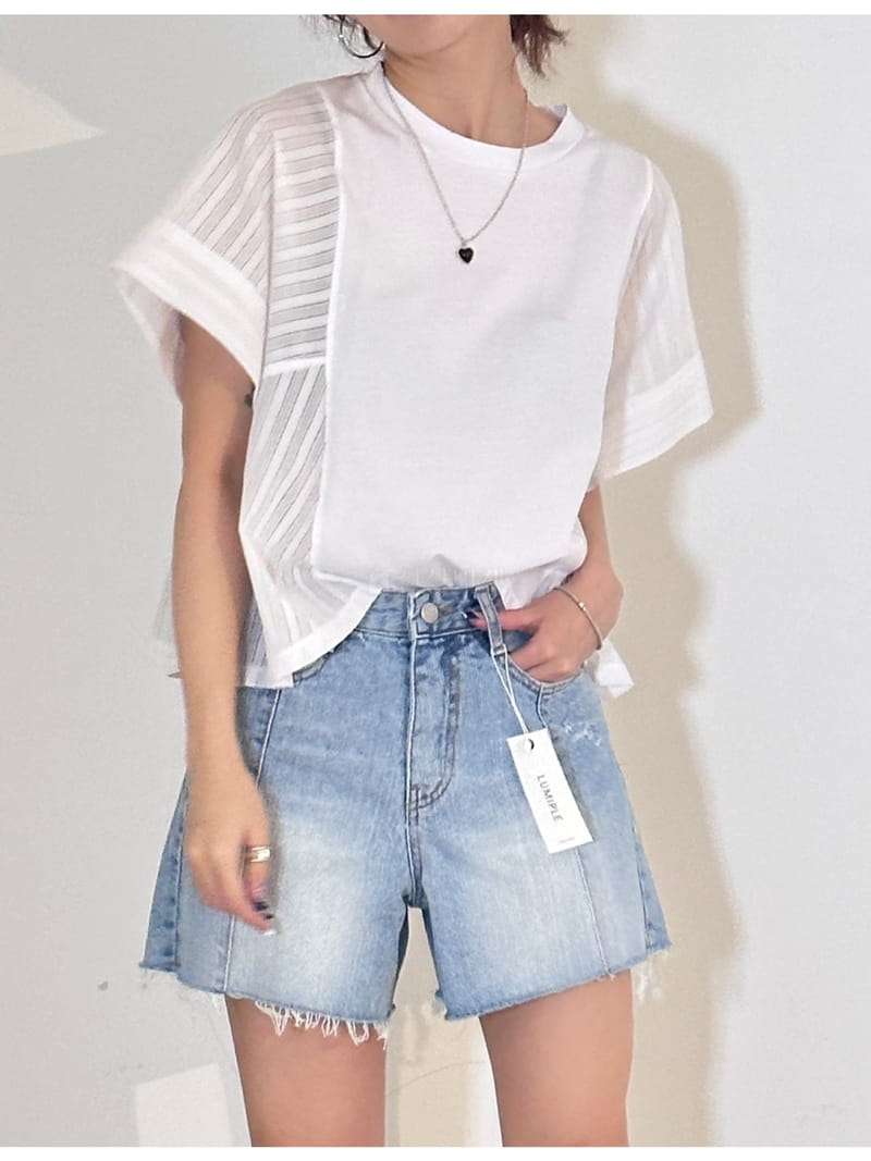 Lumiple - Korean Women Fashion - #womensfashion - Classic Tee - 3