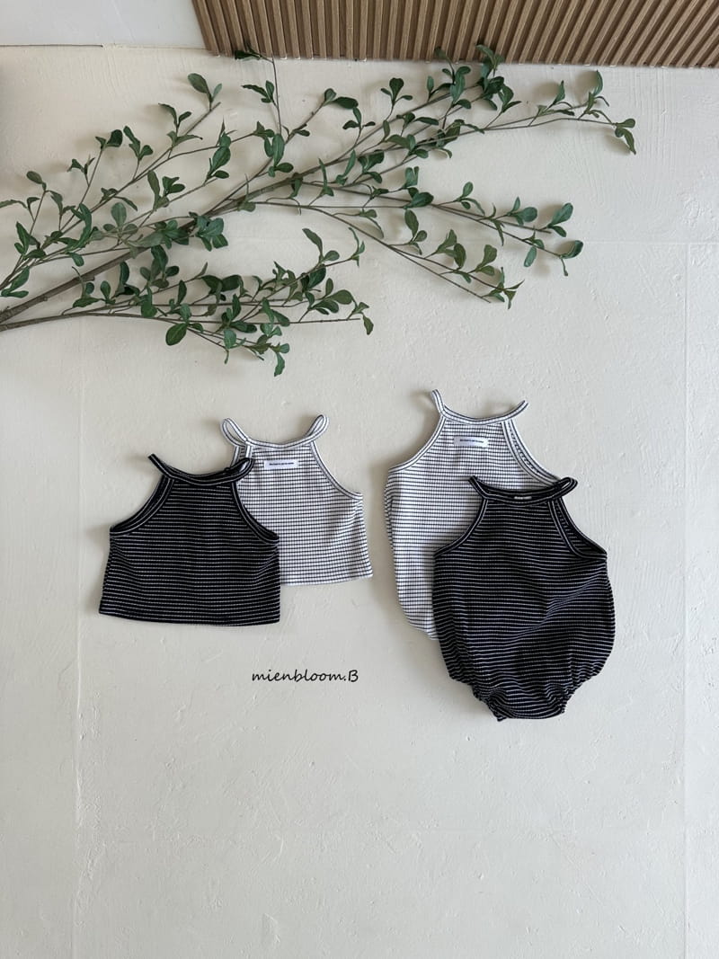 Mienbloom B - Korean Baby Fashion - #babyboutique - Bebe Elle Sleeveless Bodysuit - 9