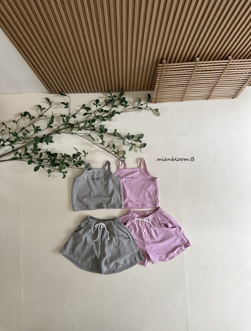 Mienbloom B - Korean Children Fashion - #discoveringself - Simple Top Bottom Set